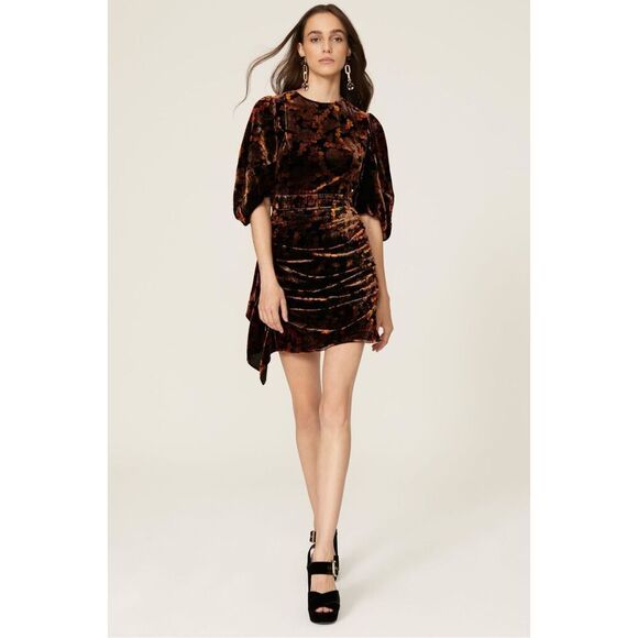 RHODE Pia Velvet Dress 💛 - Picture 1 of 10